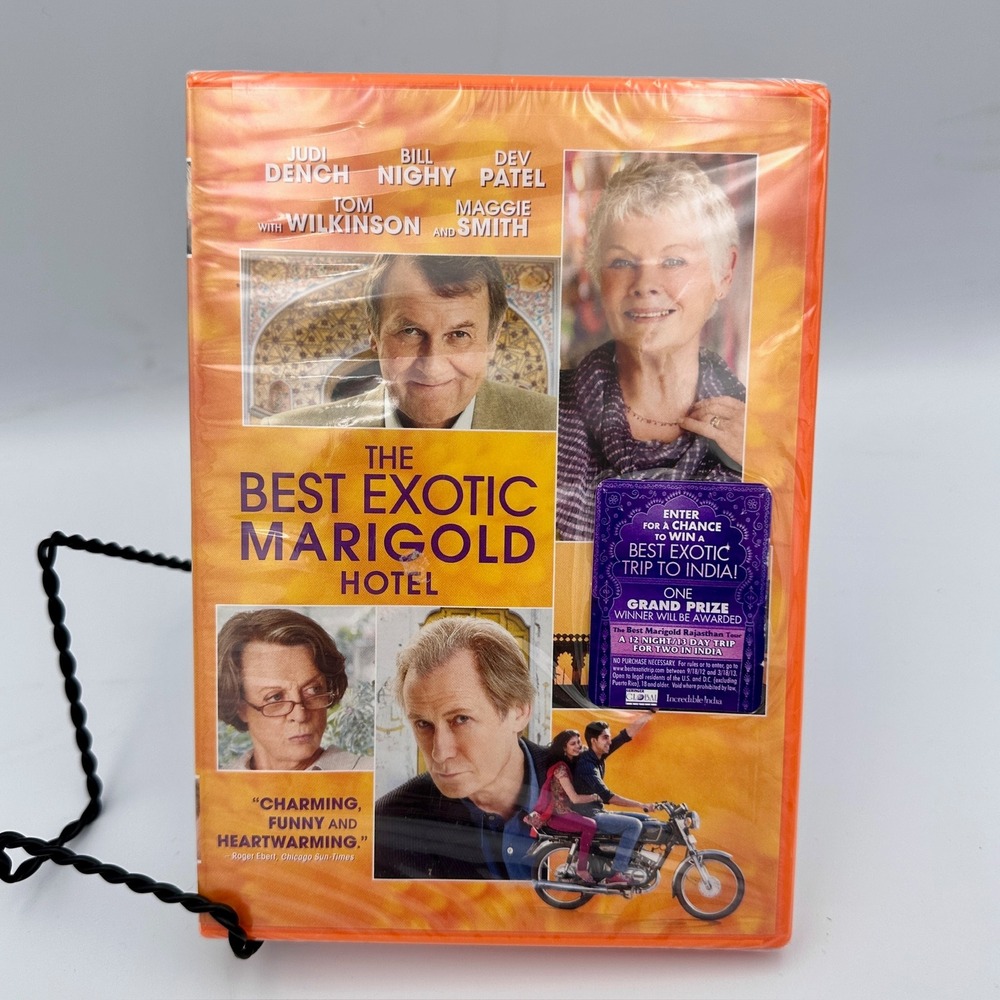 The Best Exotic Marigold Hotel DVD New Sealed Judi Dench Bill Nighy Maggie Smith